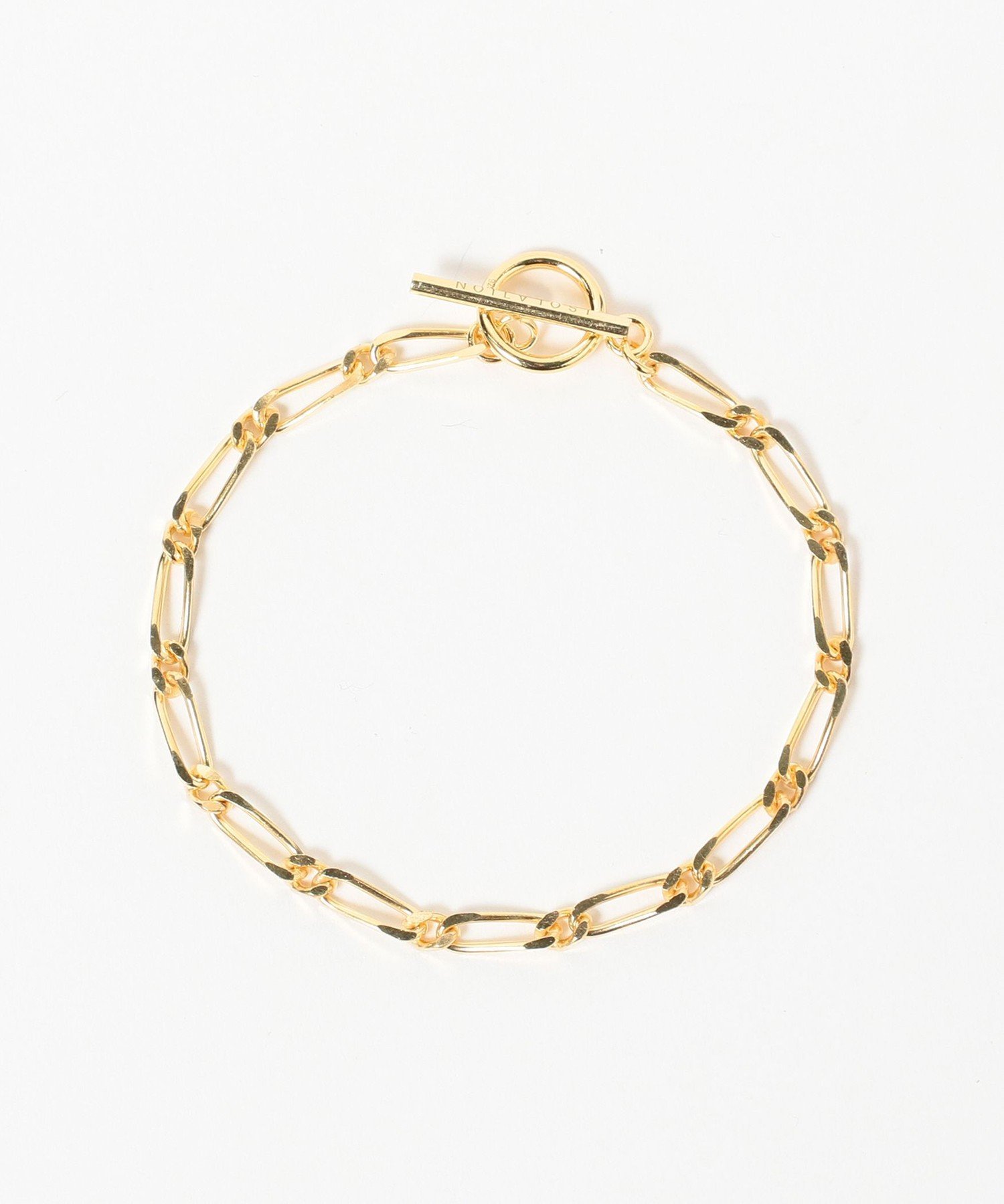 Demi-Luxe BEAMS ISOLATION / フィガロチェーン ブレスレット イエローゴールド デミルクス ビームス アクセサリー・腕時計 ブレスレット・バングル ゴールド【送料無料】