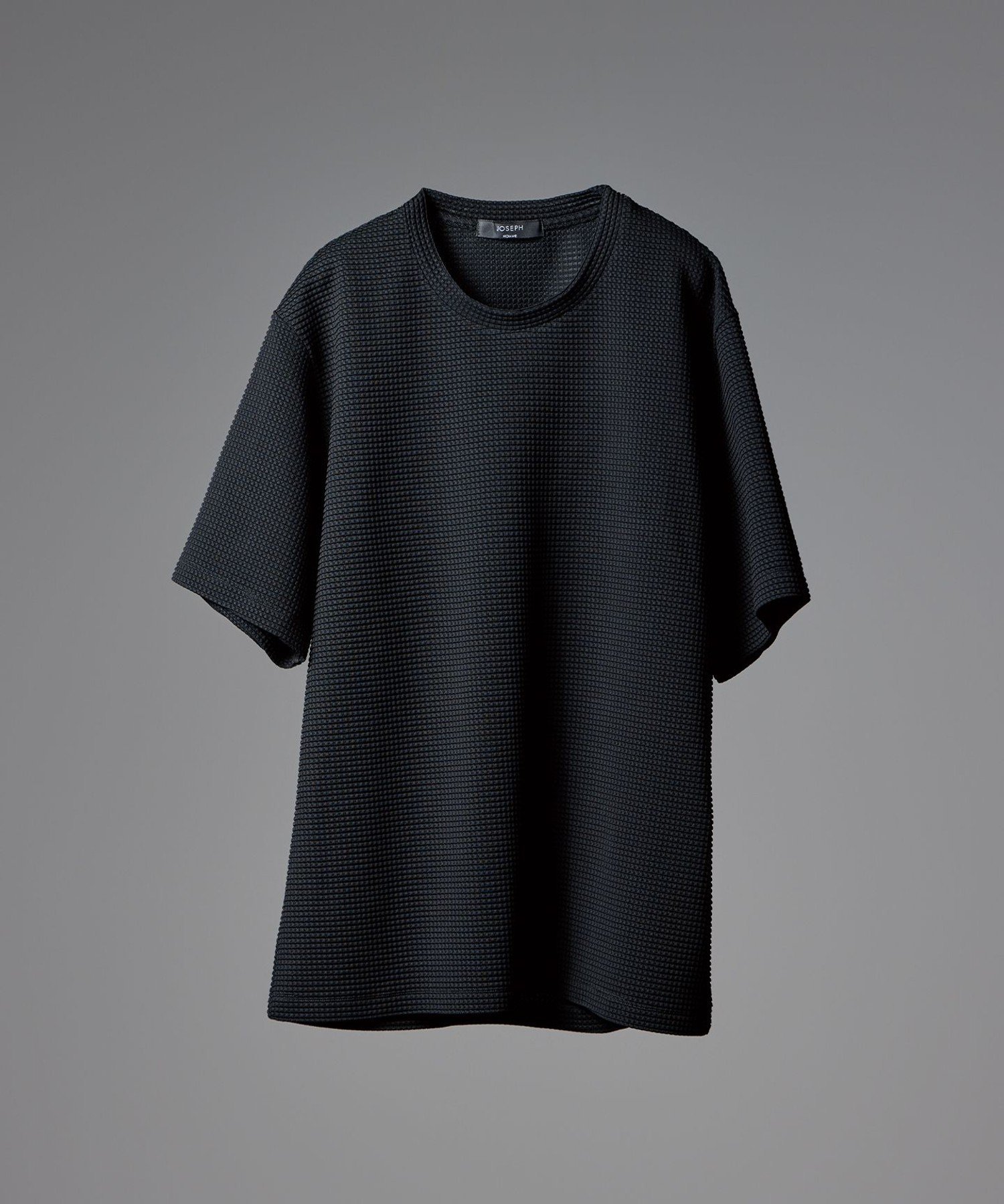 JOSEPH HOMME 【オリジナル素材 】ライトタックジャージー クルーネックTシャツ ジョゼフ オム トップス カットソー・Tシャツ ネイビー ブラック ホワイト グレー【送料無料】