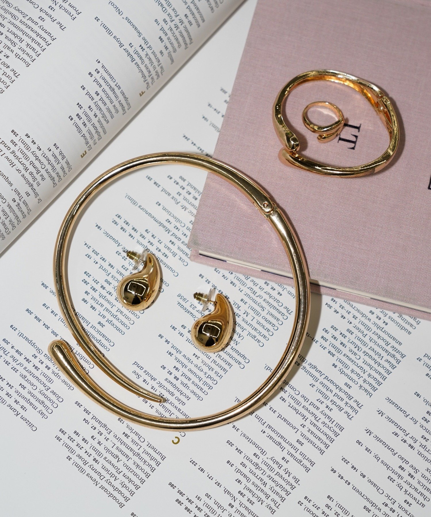 chuclla ティアドロップ アクセサリーセット cha26s022 チュクラ アクセサリー・腕時計 ネックレス シルバー ゴールド【送料無料】