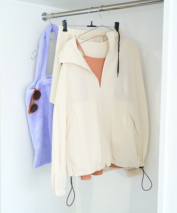 FREAK'S STORE 限定展開 ラッシュガード パーカー セット(パーカー・パンツ) フリークスストア 水着・スイムグッズ 水着 ベージュ グレー ブラック ブラウン ピンク【送料無料】（楽天・Rakuten Fashion）
