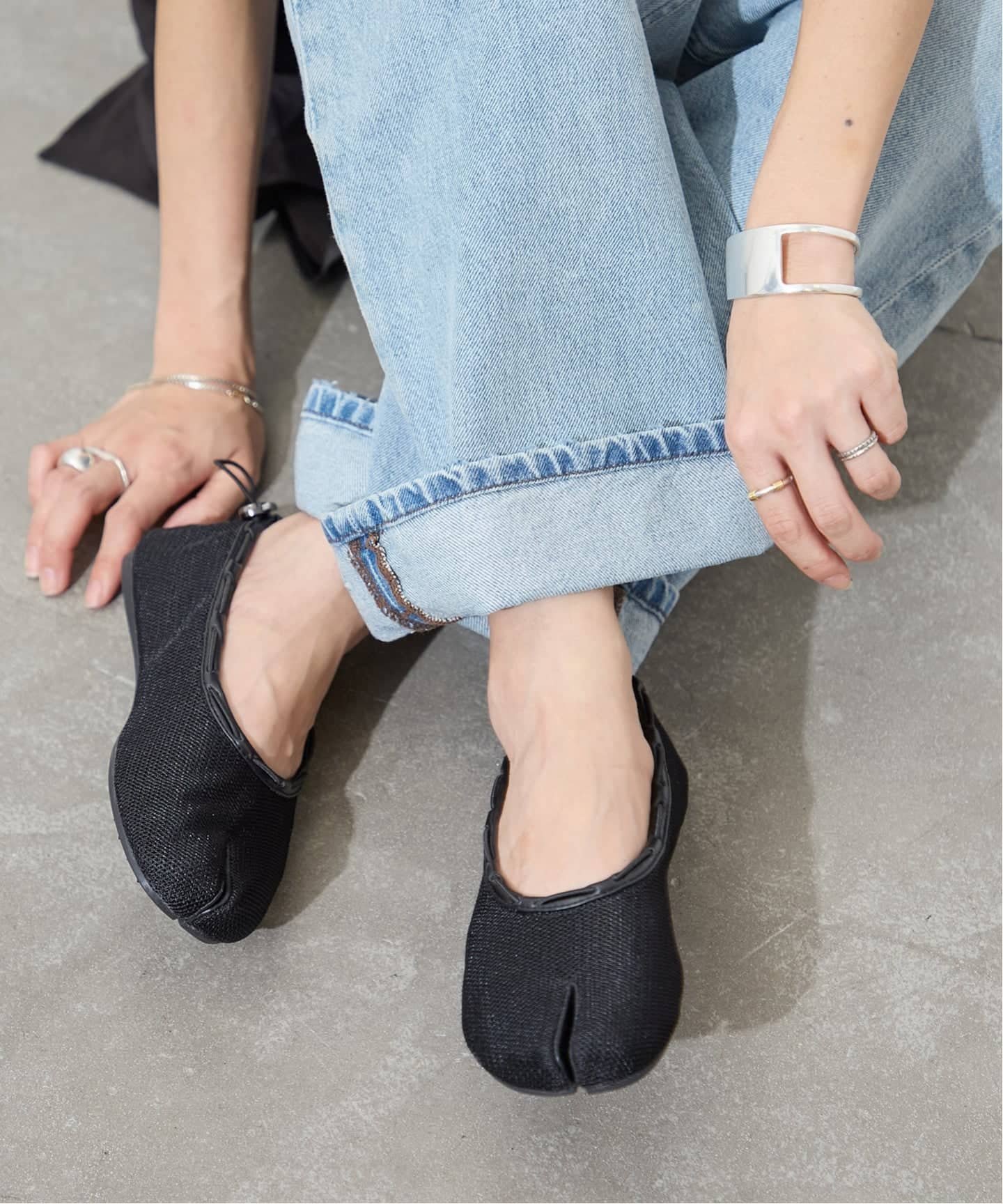 JOURNAL STANDARD 【Paes/ペイズ】 AIR String Flat ジャーナル スタンダード シューズ・靴 その他のシューズ・靴 ゴールド ブラック【送料無料】
