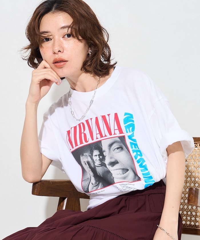 楽天市場】nirvana tシャツ スマイルの通販