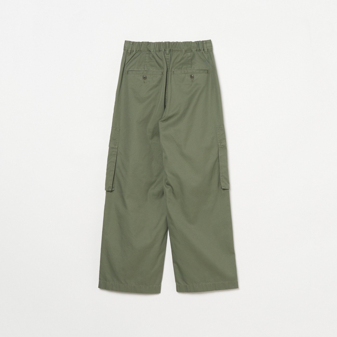 HELIOPOLE MILITARY PANTS エリオポール パンツ その他のパンツ グリーン ブラウン