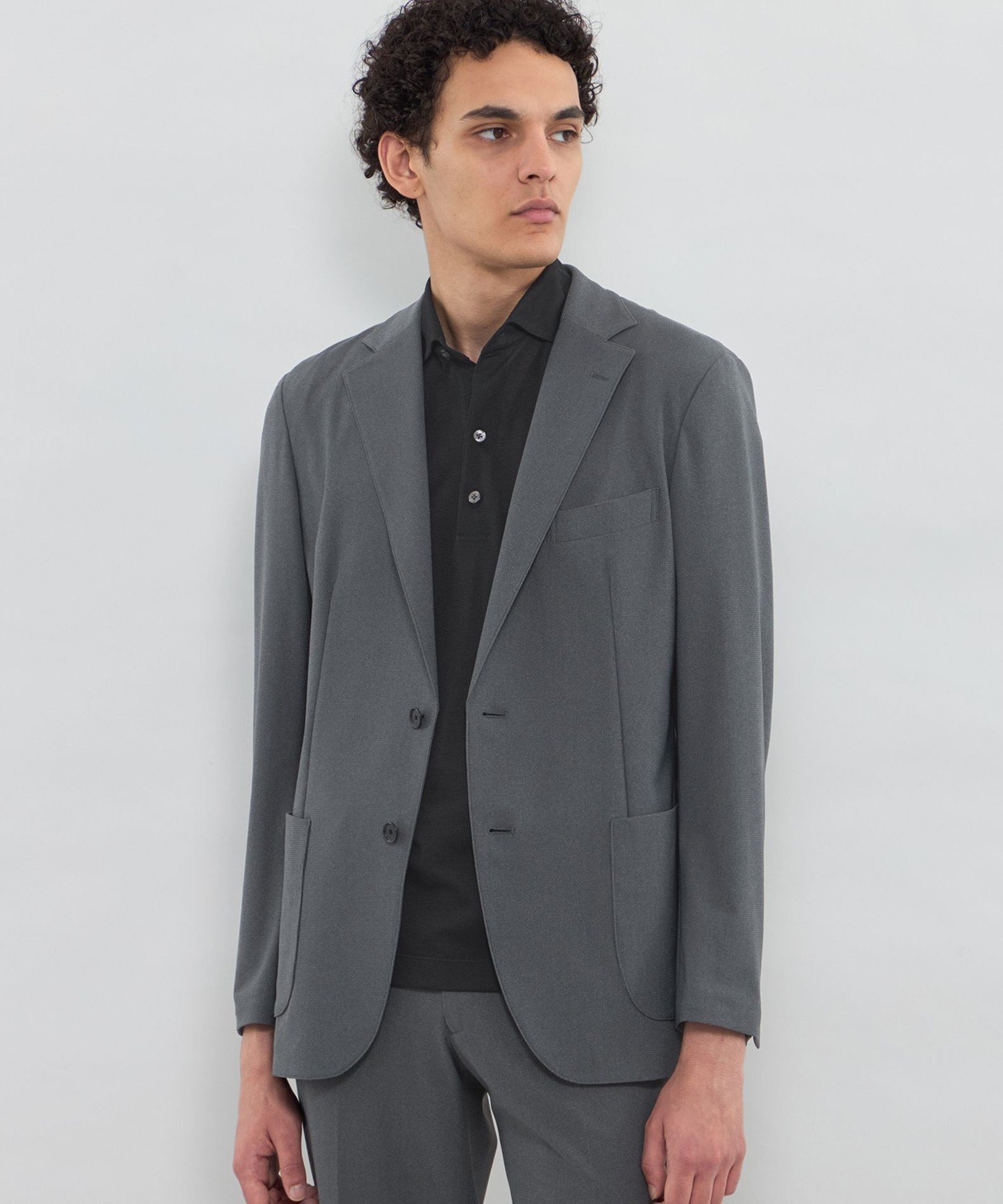 【BREASY JACKET】エアトゥールセットアップジャケット マッキントッシュ ロンドン ジャケット・アウター その他のジャケット・アウター ネイビー グレー