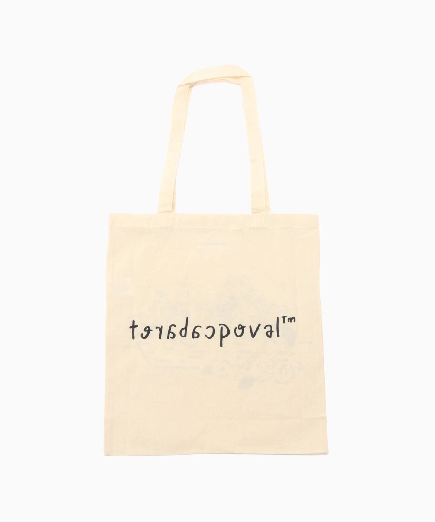 417 EDIFICE CABARET POVAL Yu Nagaba PCL Tote Bag フォーワンセブン エディフィス バッグ トートバッグ ベージュ ブラック