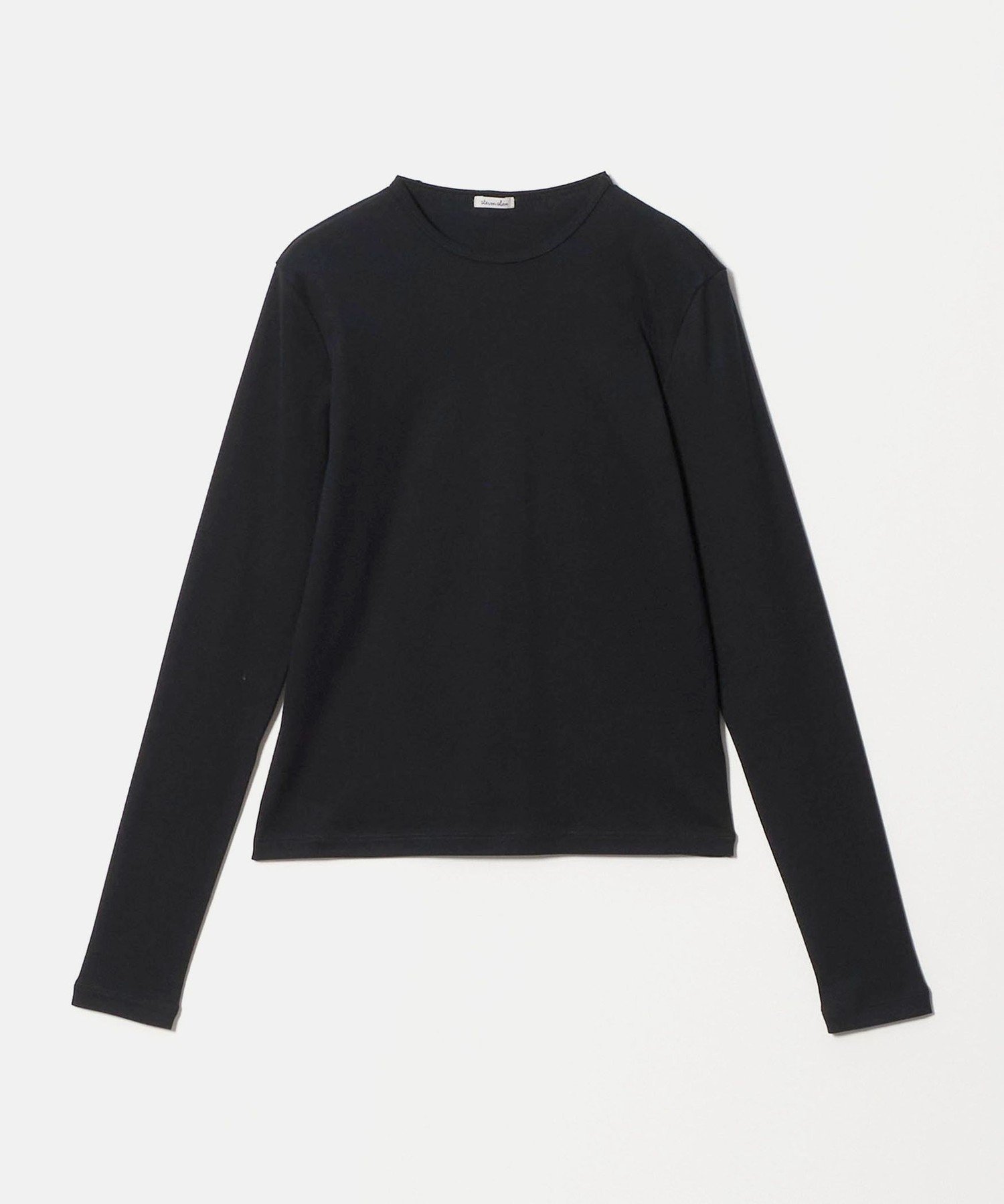 Steven Alan ＜Steven Alan＞コットン フライス ロングスリーブ プルオーバ