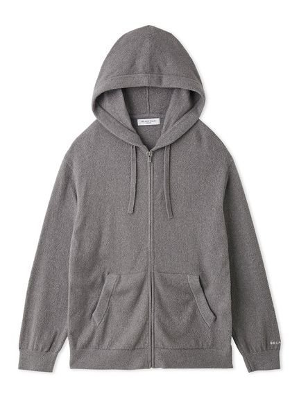 gelato pique 【HOMME】調温スムーズィーパーカ ジェラートピケ トップス パーカー・フーディー グレー【送料無料】