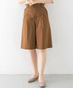 【SALE/70%OFF】KBF フロントタックハーフパンツ∴ ケービーエフ パンツ その他のパンツ ベージュ ブラウン ピンク