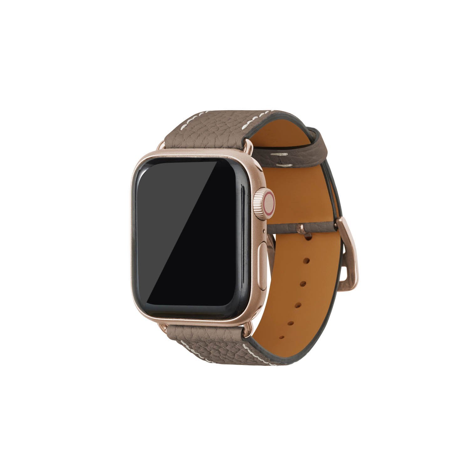 BONAVENTURA Apple Watch レザーバンド【38/40/41mm, S/Mサイズ】 (ゴールド) ボナベンチュラ アクセサリー・腕時計 その他のアクセサリー・腕時計 ネイビー グレー ブラック オレンジ ホワイト ブルー【送料無料】