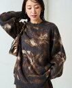 【SALE/55%OFF】FREAK'S STORE フラワー シャギー ニットプルオーバー【限定展開】 24AW フリークスストア トップス ニット ベージュ...