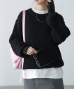【SALE/70%OFF】FREE'S MART 畦チュニック丈ニット フリーズ マート トップス ニット ホワイト ブラック ブラウン ブルー