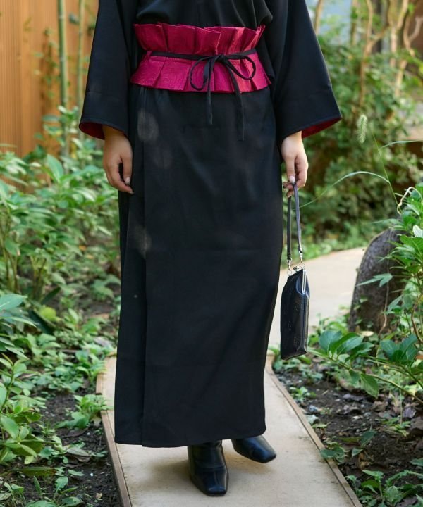 カヤ 【カヤ】流水洒落着帯スカート アミナコレクション スカート その他のスカート ベージュ ブラック ホワイト【送料無料】