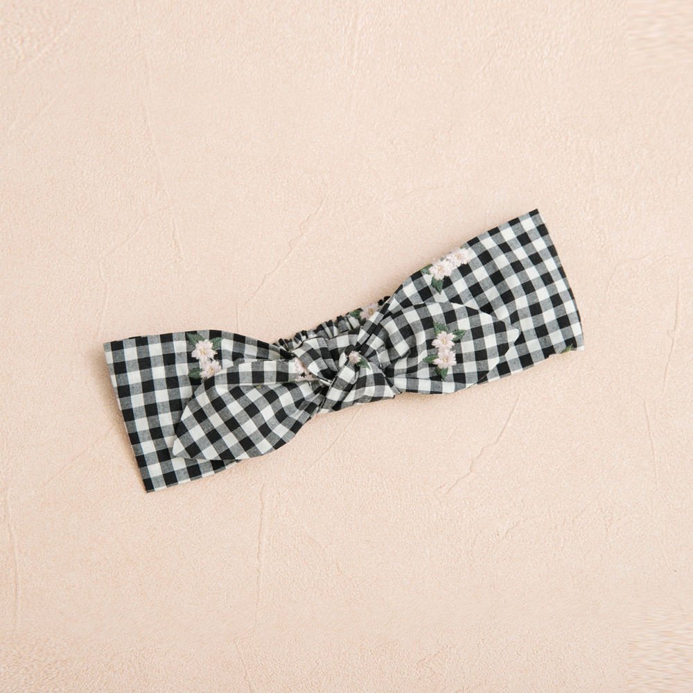 branshes 【おそろい】さくら刺繍ヘアバンド ブランシェス マタニティウェア・ベビー用品 その他のベビーグッズ ブラック ブルー