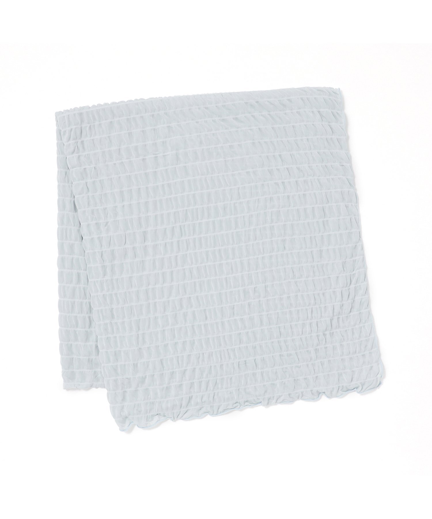 【SALE／30%OFF】Francfranc ひんやり リップル ブランケット シングル 1400*2000 ブルー フランフラン インテリア・生活雑貨 ブランケット・ひざ掛け ブルーのサムネイル