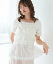 MAJESTIC LEGON ペプラムキャミセットカットカーデ マジェスティックレゴン トップス カーディガン ネイビー ブルー ホワイト レッド【送料無料】