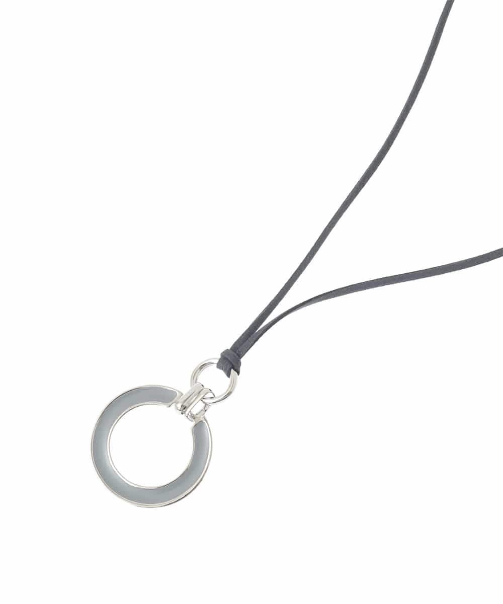 【SALE／40%OFF】eur3 サークルモチーフチョーカー エウルキューブ アクセサリー・腕時計 ネックレス ベージュ
