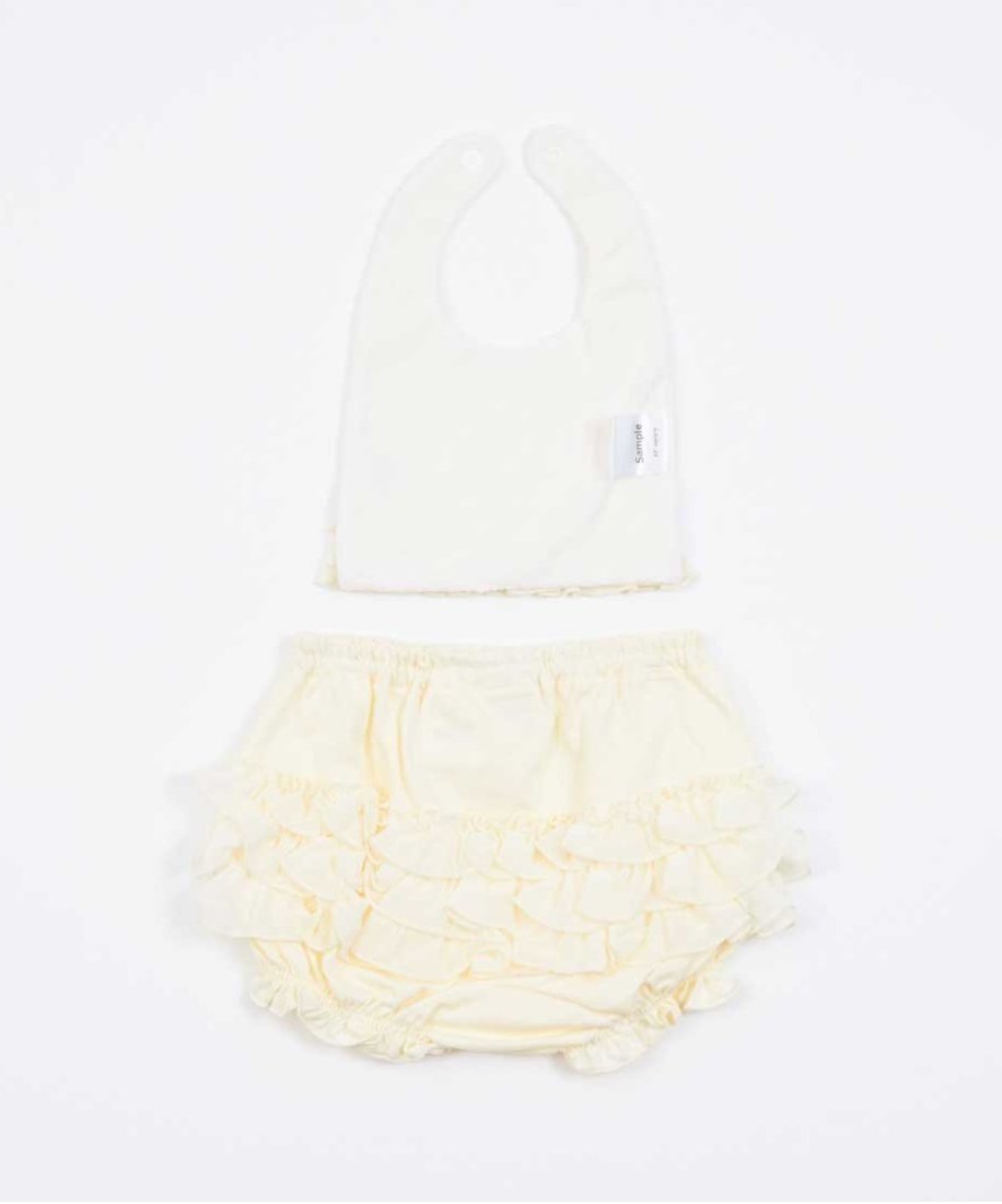 【SALE／50%OFF】KP KP うさ耳ギフト袋付きスタイ&ブルマセット ナルミヤオンライン マタニティウェア・ベビー用品 その他のベビーグッズ ホワイト 2