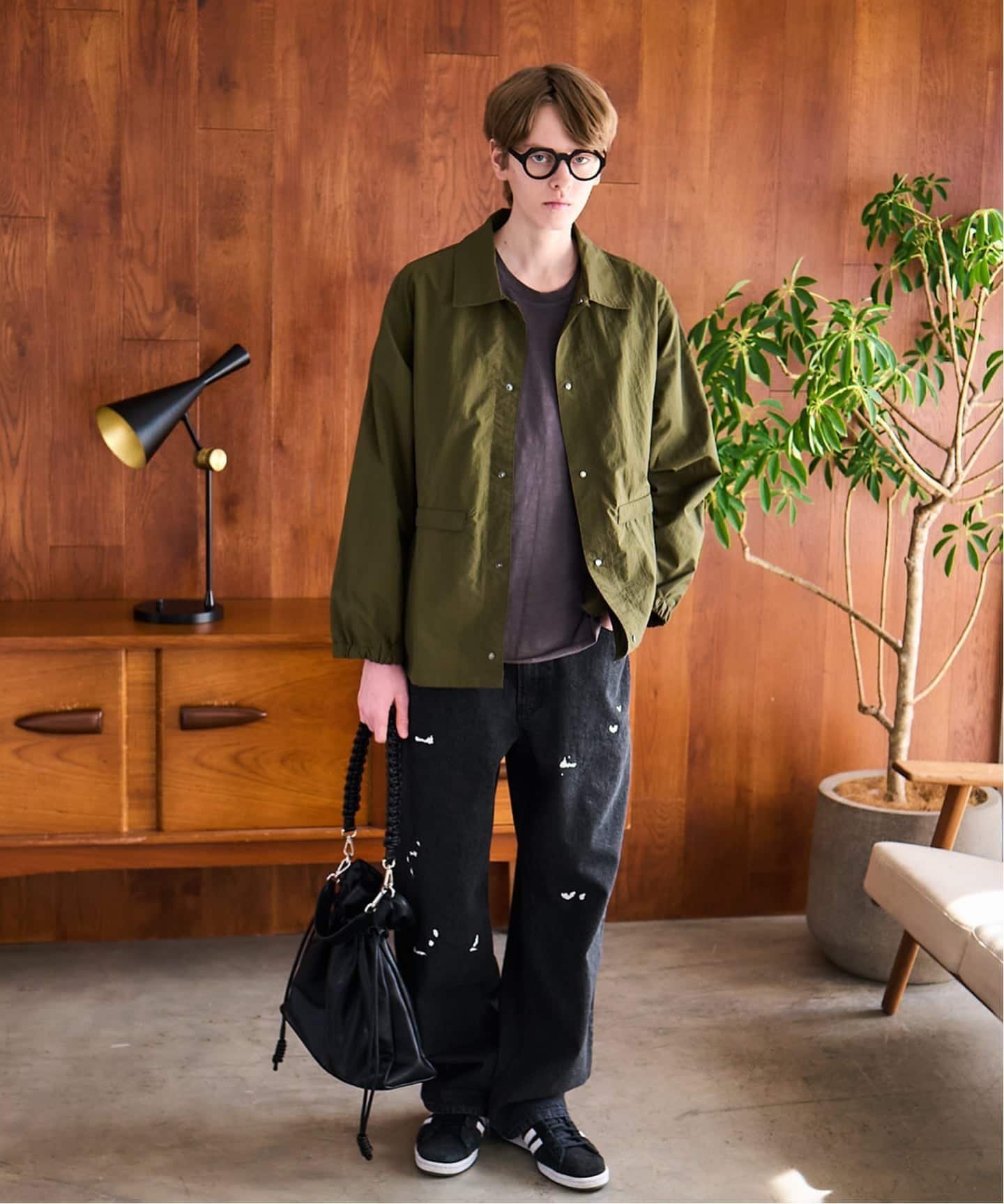 OSKR / オーエスケーアール ex 12oz Painted Tapered Denim Pants ベーセーストック パンツ ジーンズ・デニムパンツ ブルー ブラック