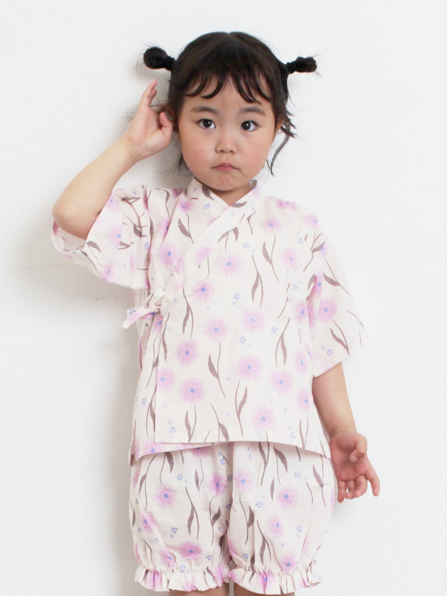 【SALE／40%OFF】Samansa Mos2 Lagom 花柄甚平 サマンサモスモス 着物・浴衣・和装...