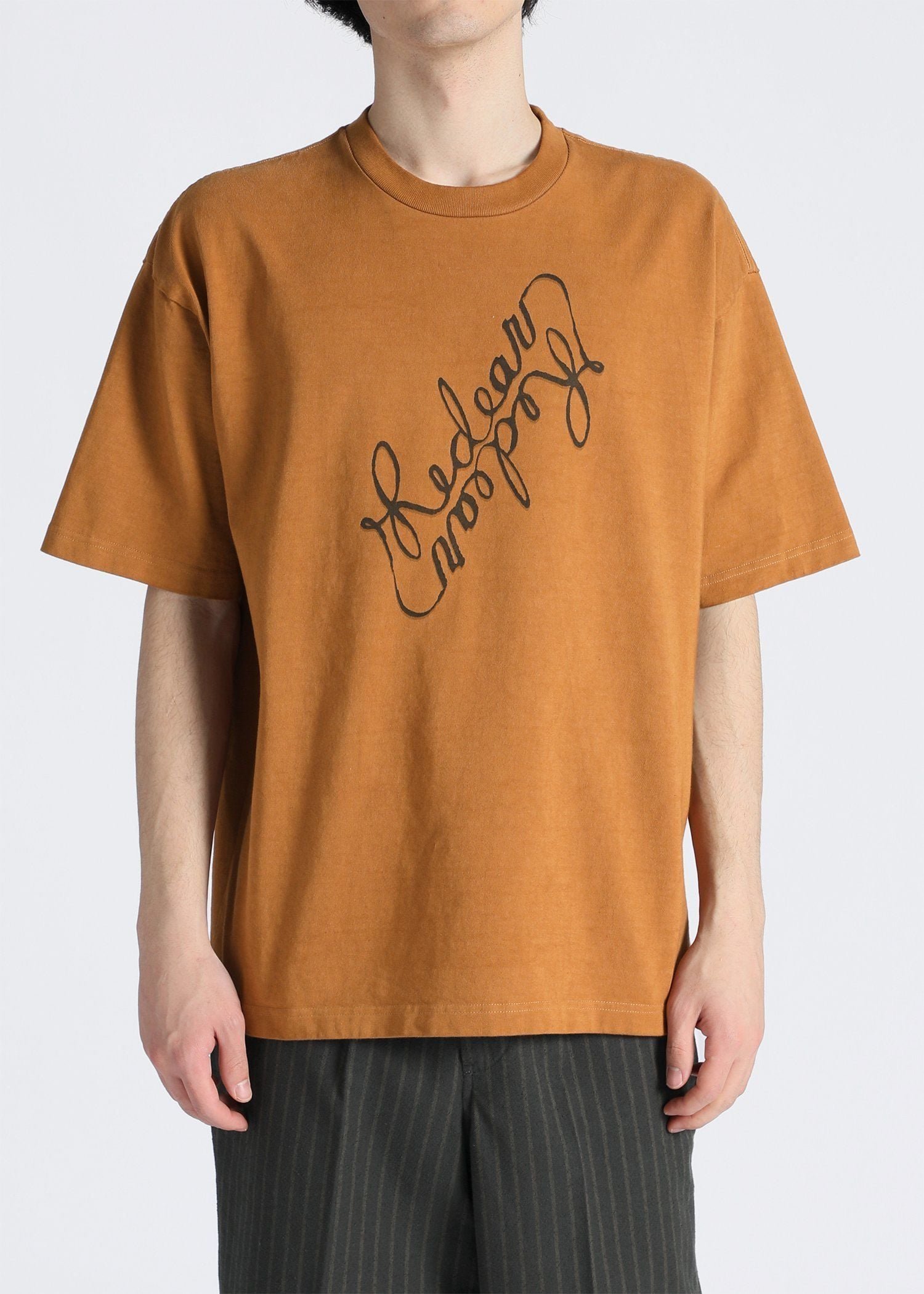 RED EAR クレイ プリントTシャツ ポール・スミス トップス カットソー・Tシャツ ブラウン