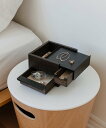 Umbra Umbra/ミニ ストーイット ジュエリーボックス ブラック×ウォルナット アントレスクエア インテリア・生活雑貨 収納用品・棚・ラック ブラック【...