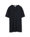 トゥモローランド JAMES PERSE ベーシック VネックTシャツ MLJ3352 トゥモローランド トップス カットソー・Tシャツ ネイビー ホワイト グレー ブラック【送料無料】