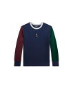 POLO RALPH LAUREN (ボーイズ 8才~20才)カラーブロック ダブルニット スウェットシャツ ラルフローレン トップス スウェット・トレーナー【送料無料】