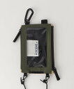 BEAUTY YOUTH UNITED ARROWS 【WEB限定】＜A SCENE＞Dock in pouch ガジェットポーチ/スマホショルダー ビューティー＆ユース ユナイテッドアローズ スマホグッズ オーディオ機器 スマホ タブレット PCケース/カバー ベージュ シルバー ブラック【送料無料】