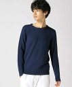 【SALE／30%OFF】GUESS (M)Luxet Sweater ゲス トップス ニット ネイビー レッド【送料無料】