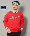 【SALE/30%OFF】adabat 【新レーベル ADABAT NAVY】ウォッシャブル素材 アダバットサインロゴニット アダバット トップス ニット ネイ...