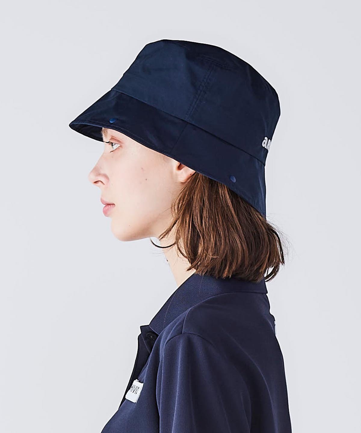 【SALE／40%OFF】ARCHIVIO 【アルチビオ公式】サンシェード付きハット アルチビオ 帽子 ハット ネイビー ホワイト【送料無料】