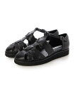 【SALE/37%OFF】MODE ET JACOMO フラワーカットグルカサンダル モード・エ・ジャコモ×イング シューズ・靴 サンダル ブルー ブラウン ホ...