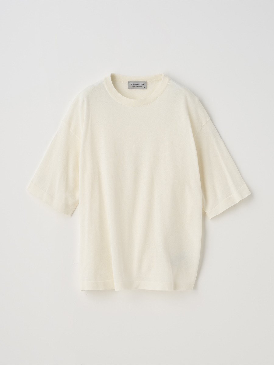 JOHN SMEDLEY コットンニットTシャツ ｜ S4621 ｜ 30G ジョンスメドレー トップス ニット【送料無料】
