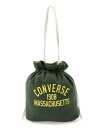 【SALE／20 OFF】CONVERSE CONVERSE/(U)CV COLLEGE LOGO POUCH BAG ハンドサイン バッグ トートバッグ グリーン グレー ネイビー レッド