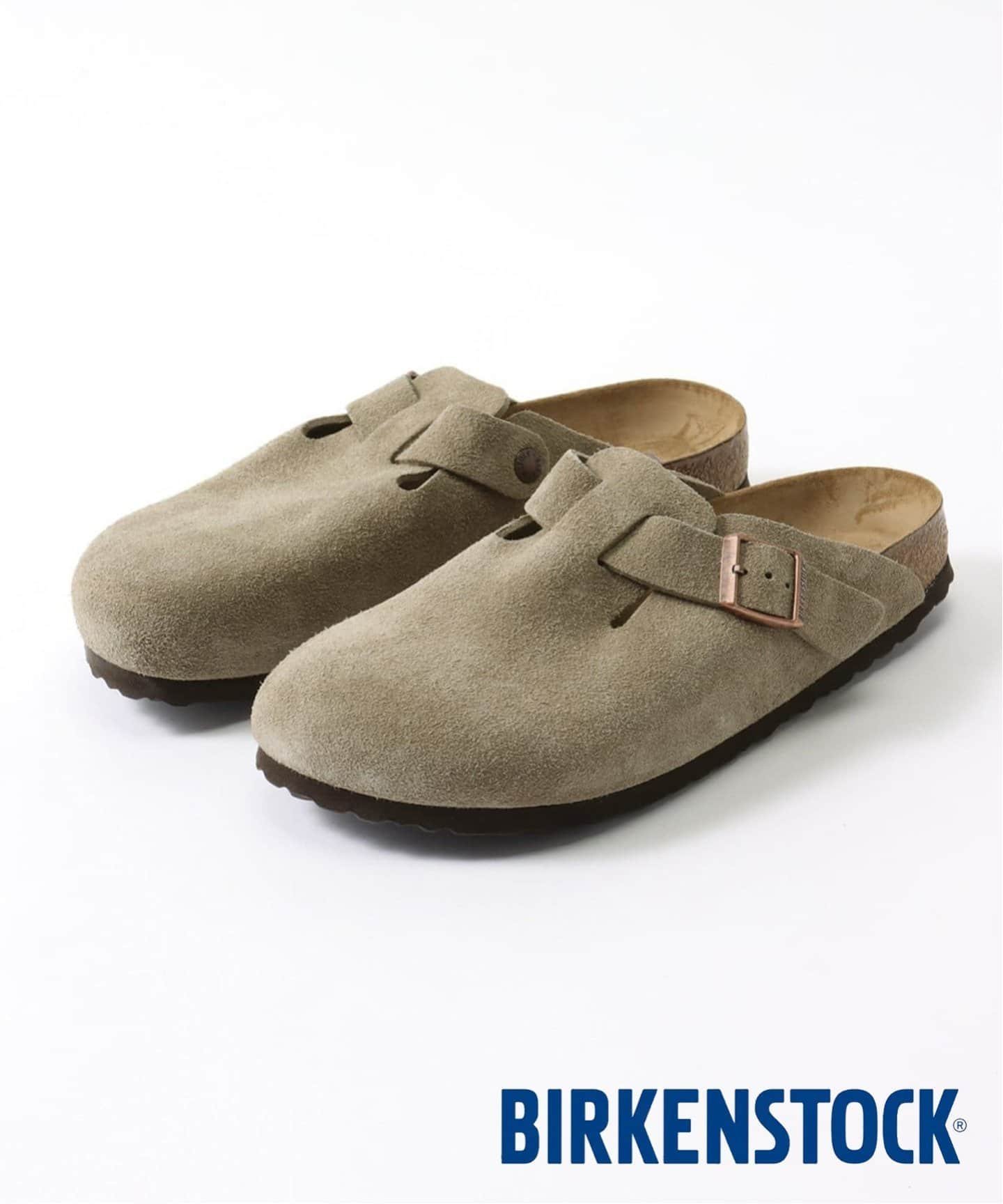 417 EDIFICE 《予約》【BIRKENSTOCK / ビルケンシュトック】BOSTON narrow 60463 フォーワンセブン エディフィス シューズ・靴 サンダル ベージュ【送料無料】