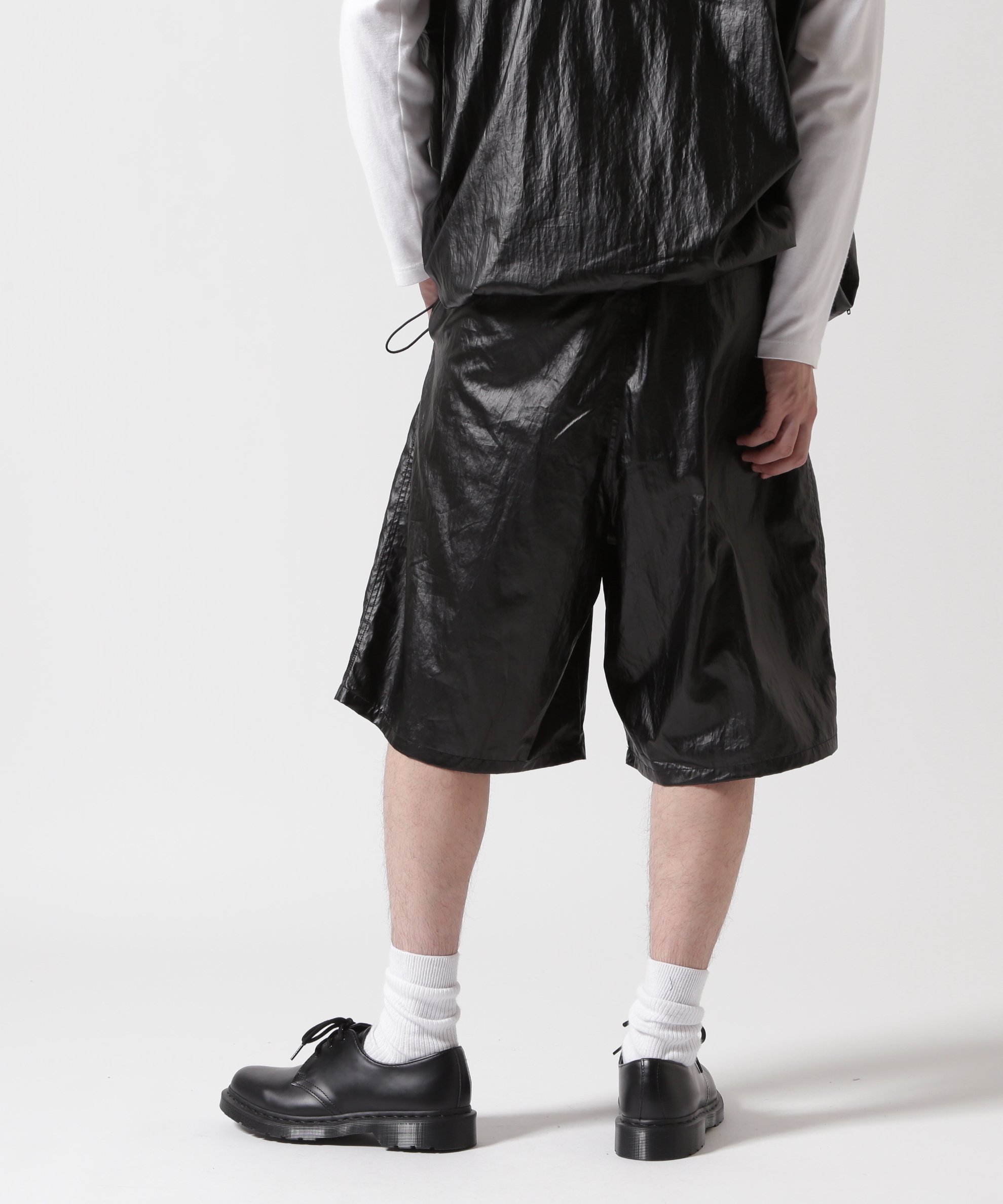 ROYAL FLASH FR(13)NDS/フレンズ/TENCEL COATING SHORTS ロイヤルフラッシュ パンツ その他のパンツ グレー ブラック