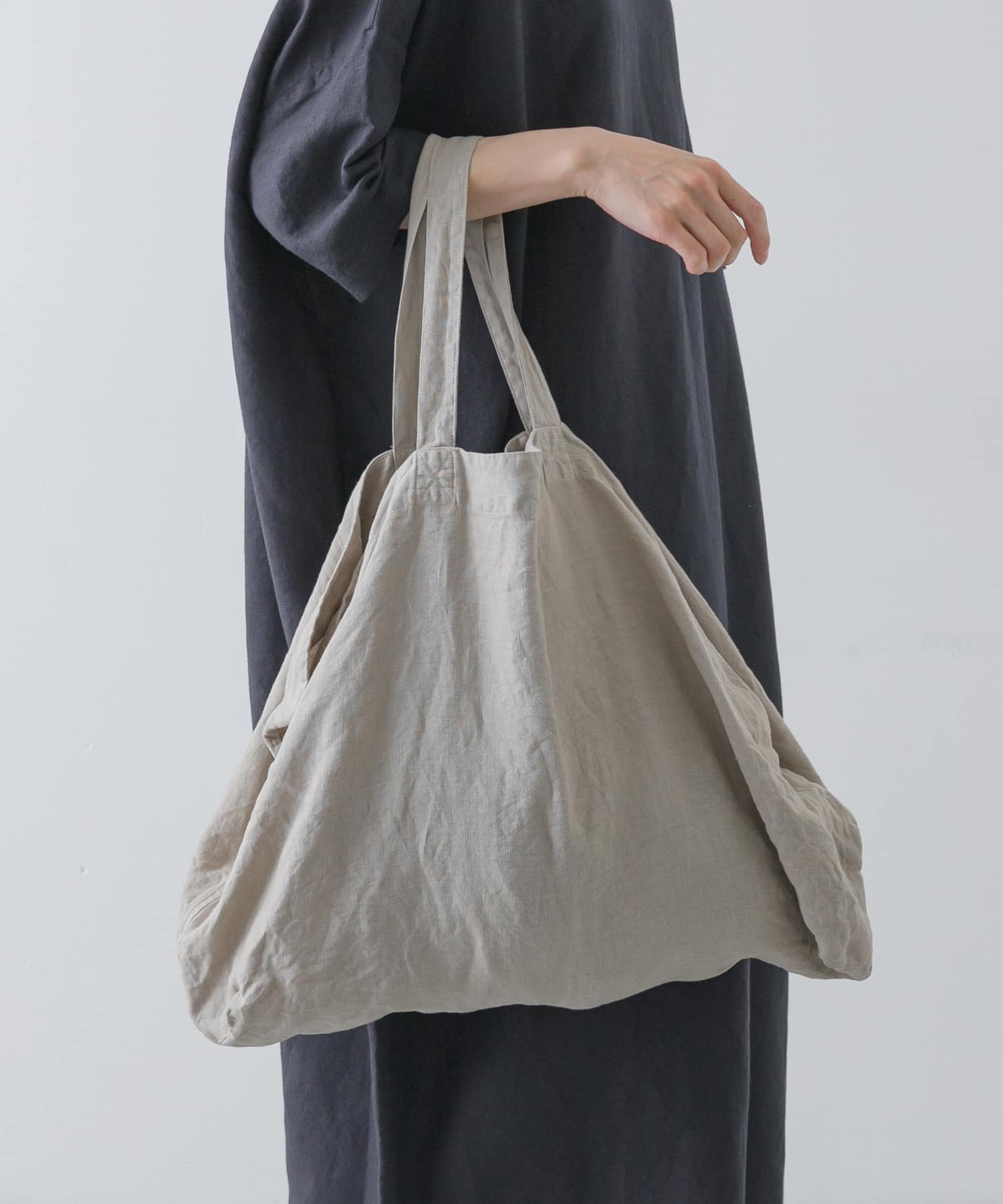 【SALE／30%OFF】かぐれ リネンビッグトートバッグ カグレ バッグ トートバッグ イ...