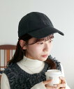 Discoat スクエアロゴ同色刺繍CAP ディスコート 帽子 その他の帽子 ブラック ベージュ【送料無料】