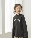 pairmanon フード付き プリント プルパーカー ペアマノン トップス パーカー・フーディー カーキグリーン ブルー グリーン パープル ブラウン ピンク ブラック