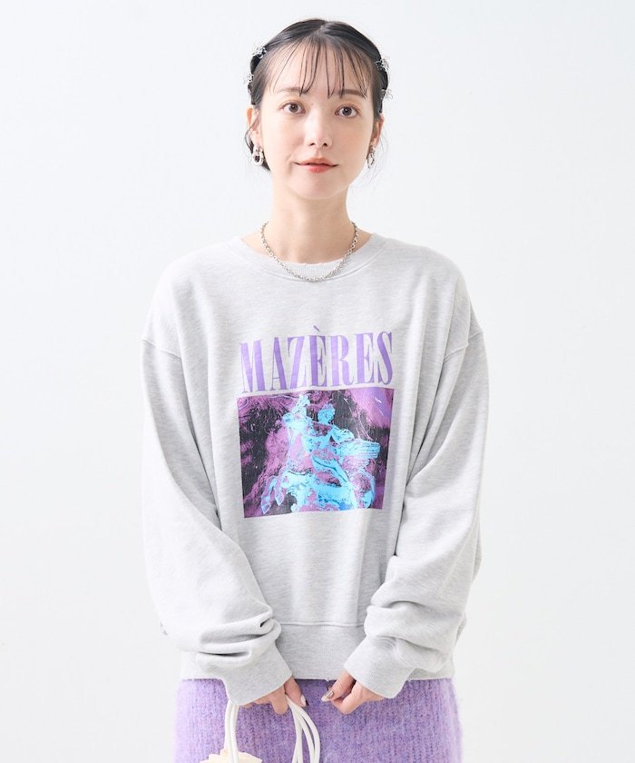 【SALE／50%OFF】FREAK'S STORE ダメージ ゴッデス スウェット フリークスストア トップス スウェット..