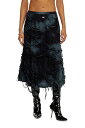 【SALE/40%OFF】DIESEL レディース スカート ミディ丈 ディーゼル スカート その他のスカート ブラック【送料無料】