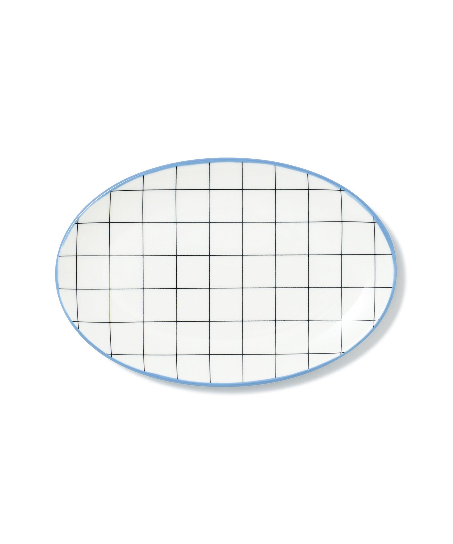 Francfranc 色々皿 オーバルプレート ウィンドウペン フランフラン 食器・調理器具・キッチン用品 食器・皿のサムネイル