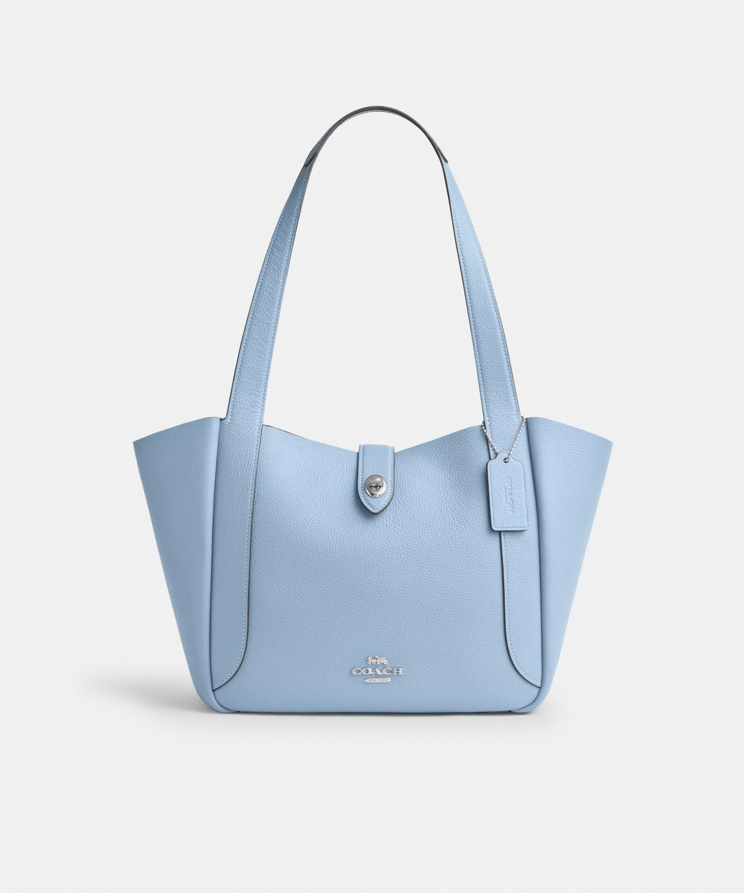 【SALE／55%OFF】COACH OUTLET 【公式】ハドリー ターンロック トート バッグ コーチ　アウトレット バッグ トートバッグ ブルー【送料無料】のサムネイル