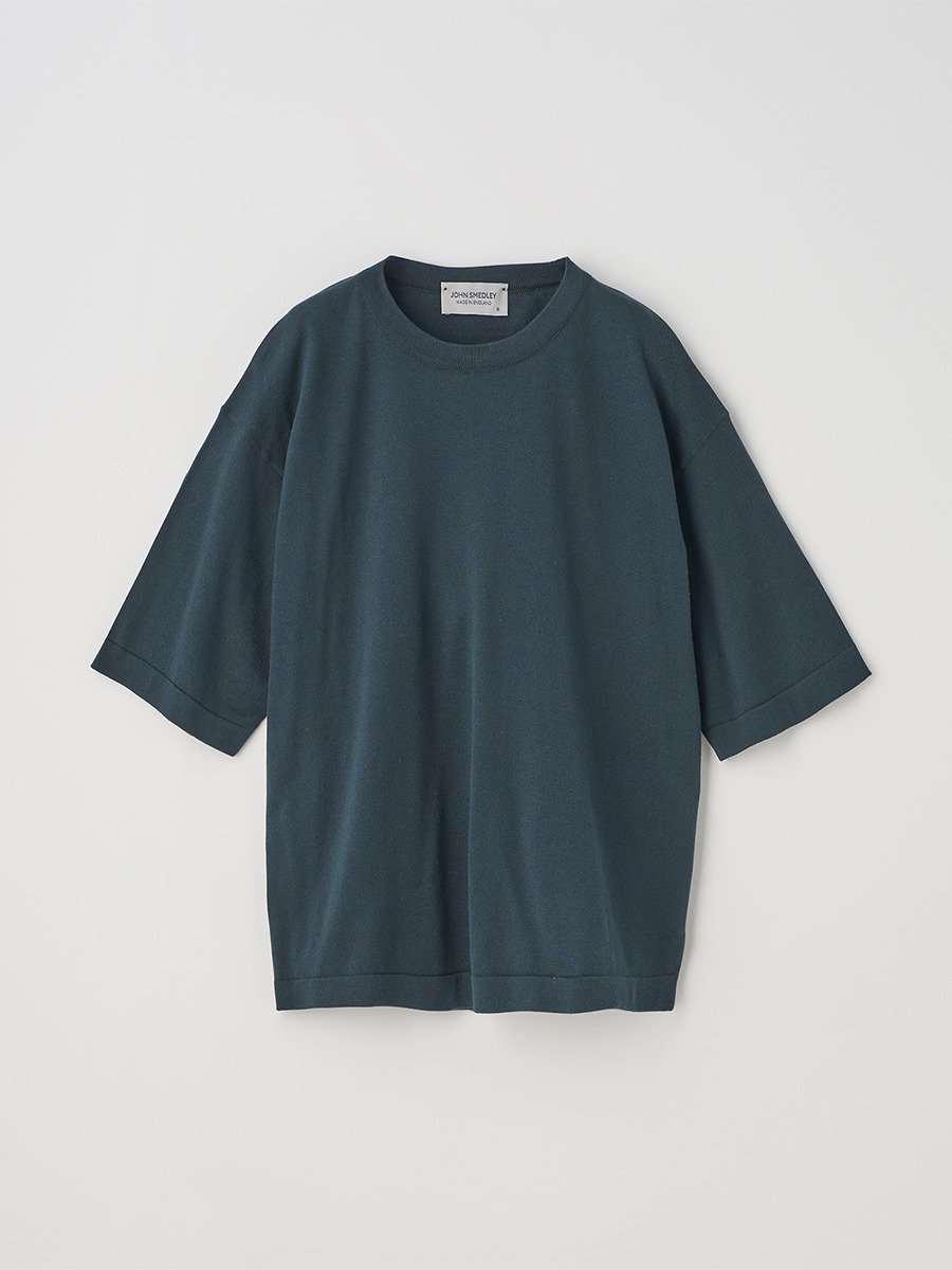 【SALE／30%OFF】JOHN SMEDLEY コットンニットTシャツ ｜ S4621 ｜ 30G ジョンスメドレー トップス ニット【送料無料】
