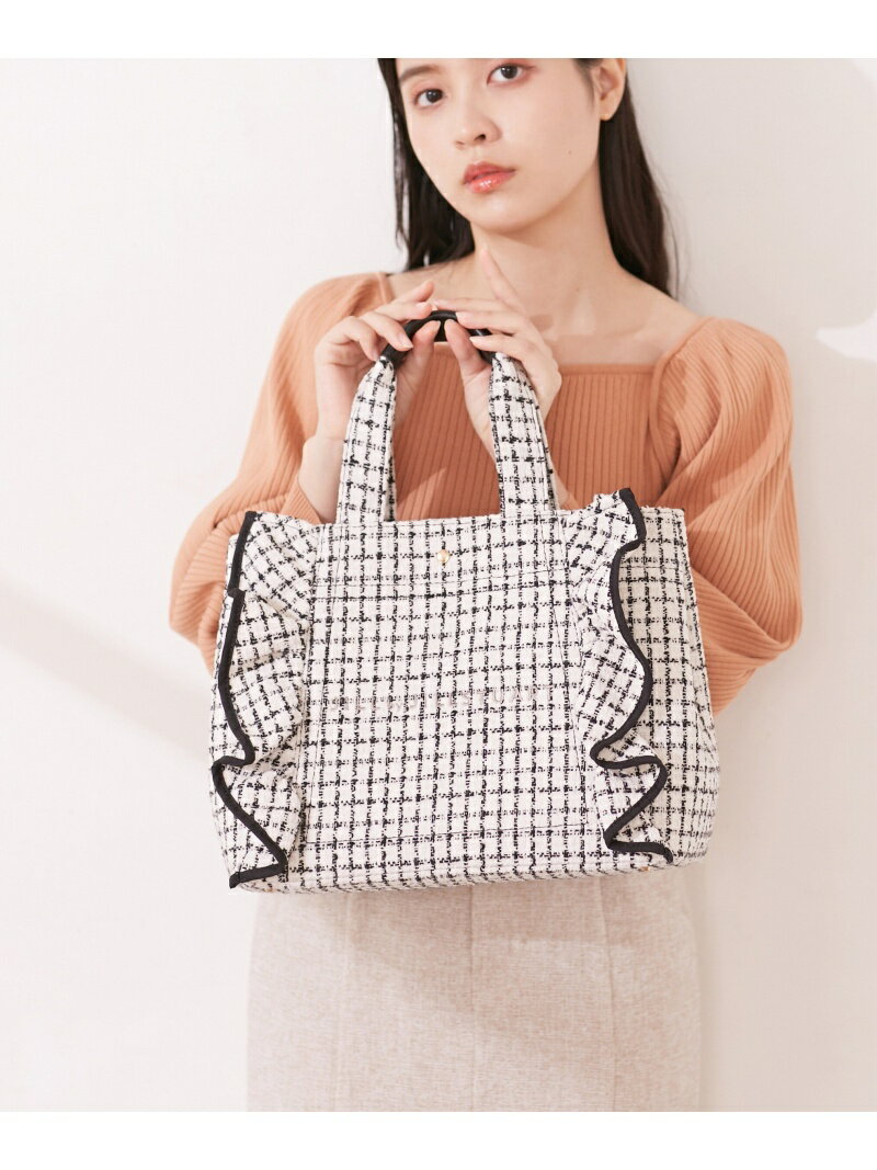 JILL by JILL STUART フリルトート(大) ジル バイ ジル スチュアート バッグ その他のバッグ【送料無料】のサムネイル