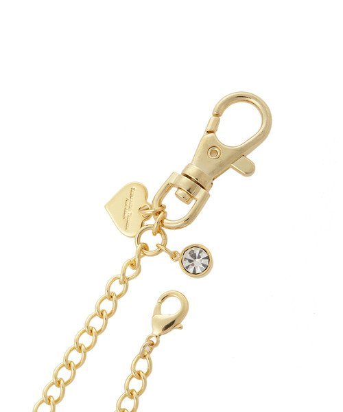 Samantha Thavasa Petit Choice 単品チェーンショート サマンサタバサプチチョイス ファッション雑貨 チャーム・キーチェーン ゴールド