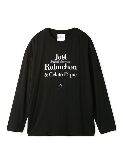 gelato pique レーヨンロゴロンT ジェラートピケ トップス カットソー・Tシャツ ブラック