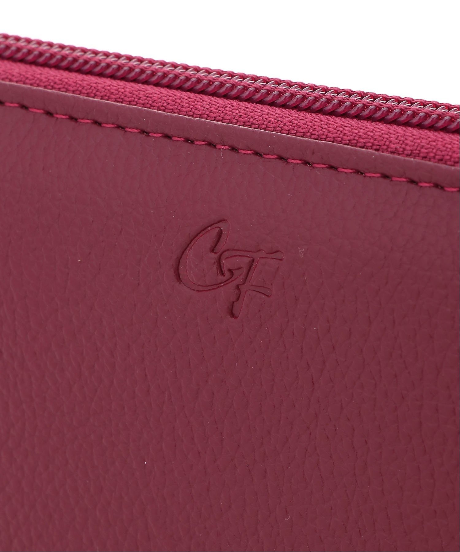 Cathie Ferrari/(W)長財布 エル ヌメロ ディエチ 財布・ポーチ・ケース 財布 レッド