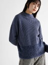 【SALE/48%OFF】RADIATE シャギーミックスボトルネックプルオーバー ラシュッド トップス ニット カーキグリーン グレー ブルー【送料無料】