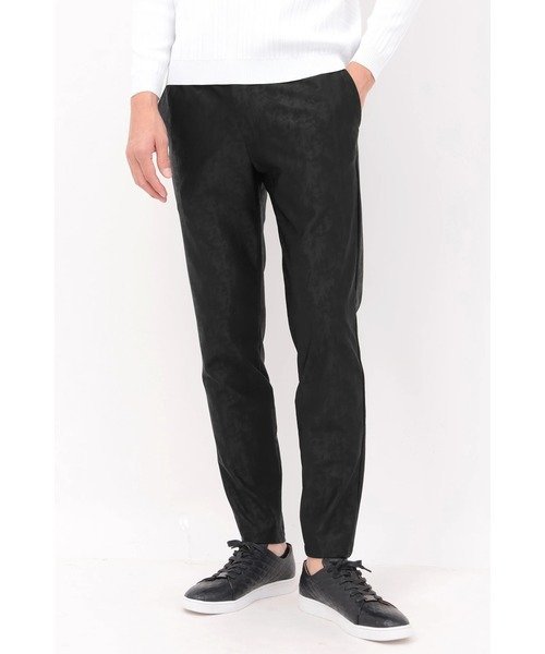 HIGH STREET HIGH STREET∴4WAYブラッシュジャガードイージーパンツ トルネードマート パンツ その他のパンツ グレー ベージュ ブラック
